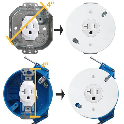 electrical outlet box adapternplate|adapter plates for outlets.